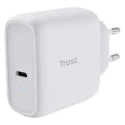 Nabíječka do sítě Trust Maxo 65W USB-C Charger ECO certified, bílá