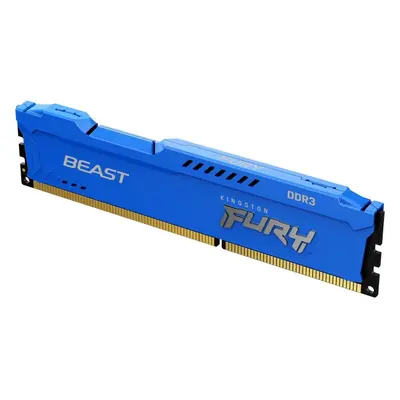 Operační paměť Kingston FURY 4GB DDR3 1600MHz CL10 Beast Blue