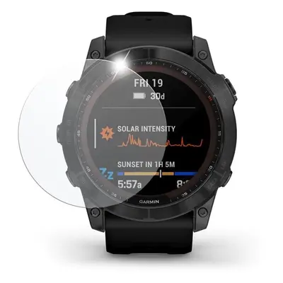 Ochranné sklo FIXED pro smartwatch Garmin Fénix 7X 2ks v balení čiré