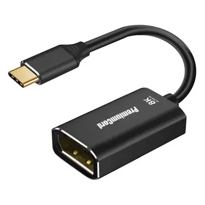 Redukce PremiumCord adaptér USB-C na DisplayPort DP1.4 8K@60Hz a 4k@120Hz