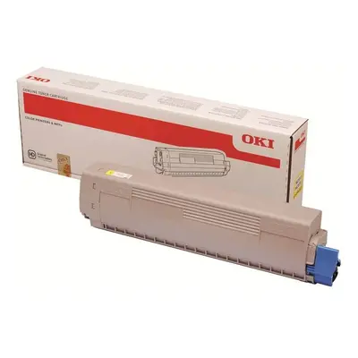 Toner OKI 45862837 žlutý