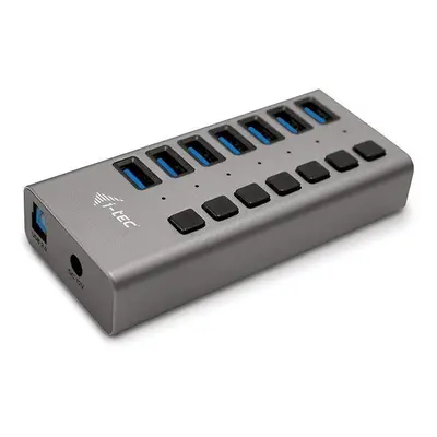 USB Hub i-tec USB 3.0 Charging HUB 7port + napájecí adaptér 36 W