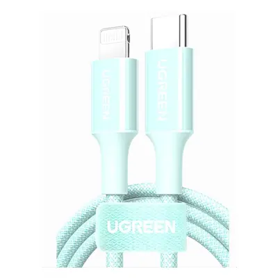 Datový kabel Ugreen USB-C to Lightning Cable 1m (Green)