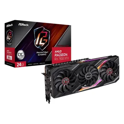 Grafická karta ASROCK Radeon RX 7900 XTX Phantom Gaming 24GB OC