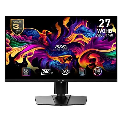 Monitor 26.5" MSI MAG 271QPX QD-OLED E2