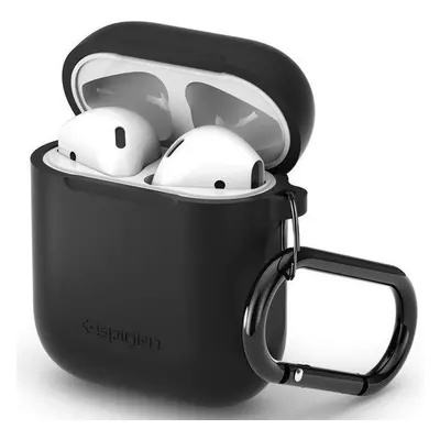 Pouzdro na sluchátka Spigen AirPods case Black