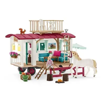 Set figurek a příslušenství Schleich Karavan pro tajná klubová setkání 42593