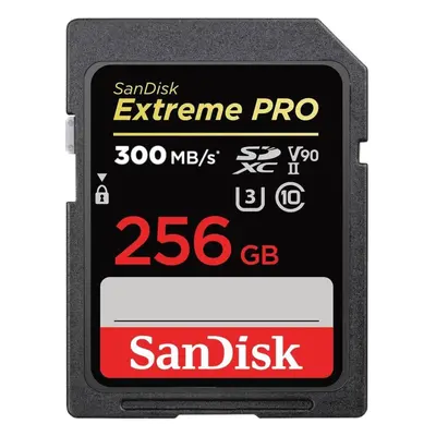 Paměťová karta SanDisk SDXC 256GB Extreme PRO UHS-II