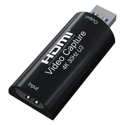 Redukce PremiumCord HDMI capture/grabber pro záznam Video/Audio signálu do počítače s USB3.0