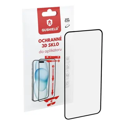 Gushield Ochranné 3D sklo do aplikátoru iPhone 14 Pro GUGRC011 (čiré)