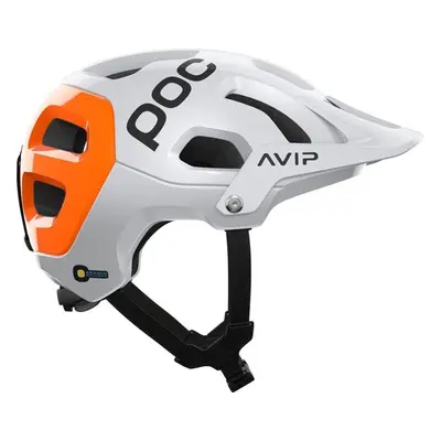 Helma na kolo POC přilba Tectal Race MIPS NFC Hydrogen White/Fluorescent Orange AVIP SML