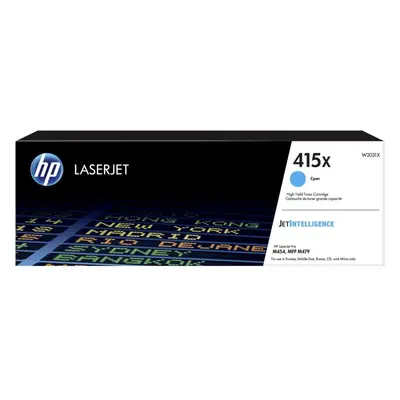 Toner HP W2031X č. 415X azurový originální