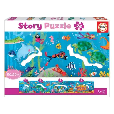 Puzzle Educa Story puzzle Podmořský svět 26 dílků