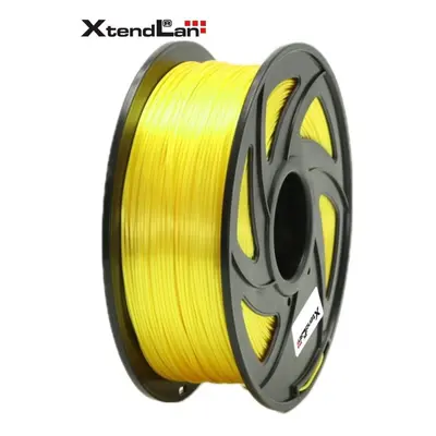 XtendLAN PLA filament 1,75mm lesklý žlutý 1kg