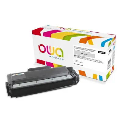 OWA Armor toner kompatibilní s Brother TN-2320, 2600st, černá/black