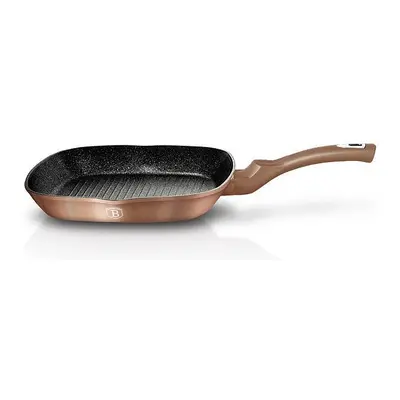 BERLINGERHAUS BERLINGERHAUS Pánev grilovací s mramorovým povrchem 28 cm Rosegold Metallic Line B