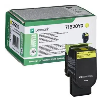 Toner LEXMARK 71B20Y0 žlutý