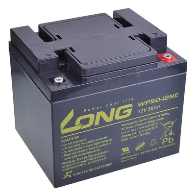 Trakční baterie Long 12V 50Ah olověný akumulátor DeepCycle AGM M6 (WP50-12NE)