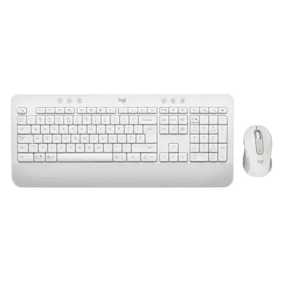 Set klávesnice a myši Logitech MK650 Combo For Business - Off-White, CZ/SK