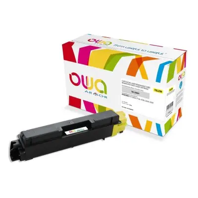 OWA Armor toner kompatibilní s Kyocera TK-590Y, 5000st, žlutá/yellow + waste box