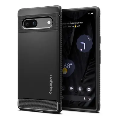 Kryt na mobil Spigen Rugged Armor Black Google Pixel 7a