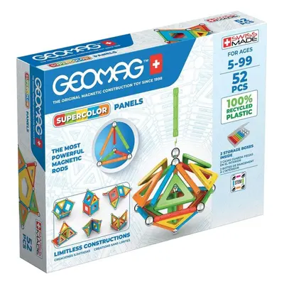 Stavebnice Geomag - Supercolor recycled 52 pcs