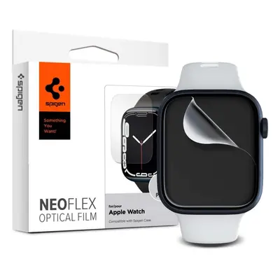 Ochranná fólie Spigen Film Neo Flex 3 Pack Apple Watch 7 45mm