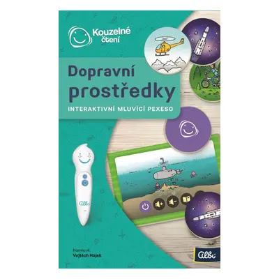 Kouzelné čtení Kouzelné čtení - Hra Pexeso-Dopr. prostředky