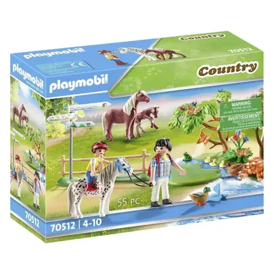 Stavebnice Playmobil 70512 Výlet s poníky