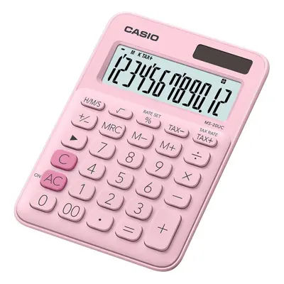 Kalkulačka CASIO MS 20 UC růžová