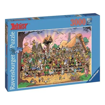 RAVENSBURGER Puzzle Asterix a Obelix: Rodinná fotka 3000 dílků