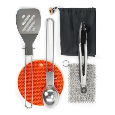 Kempingové nádobí GSI Outdoors Basecamp Chefs Tool Set; 42,5cm