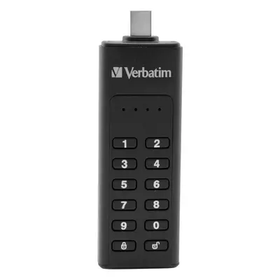 Flash disk VERBATIM Keypad Secure Drive USB-C 64GB USB 3.1