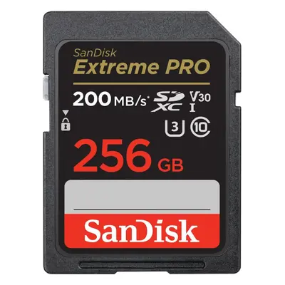 Paměťová karta SanDisk SDXC 256GB Extreme PRO + Rescue PRO Deluxe