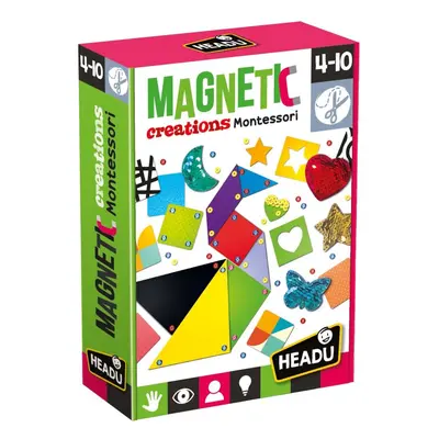 HEADU: Montessori magnetické výtvory