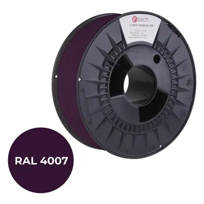 Filament C-TECH filament PREMIUM LINE PLA purpurová fialková RAL4007