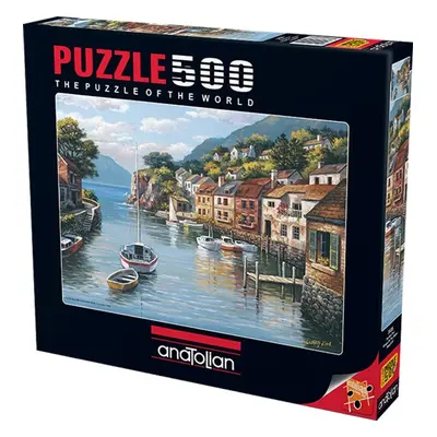 Puzzle Anatolian Puzzle Vesnice na vodě 500 dílků