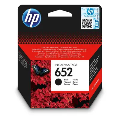 Cartridge HP F6V25AE č. 652 černá