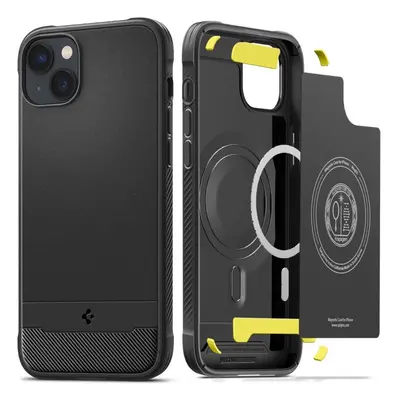 Kryt na mobil Spigen Rugged Armor MagSafe Matte Black iPhone 14