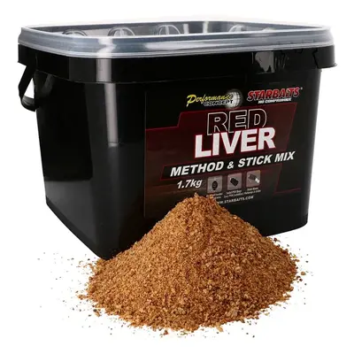 Starbaits Method & Stick Mix Red Liver 1,7kg