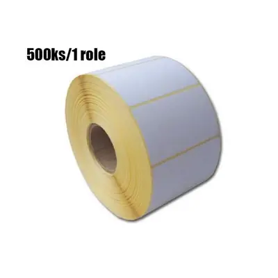 Samolepící termo etikety na kotouči 100x150 mm, návin 500ks, dutinka 40 mm, bílé