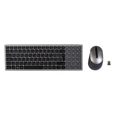 Set klávesnice a myši Dell Multi-Device Wireless Combo KM7120W Titan Gray - CZ/SK