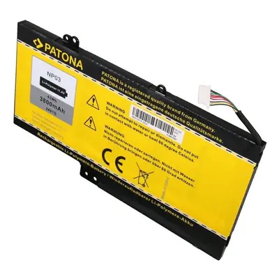 Baterie do notebooku PATONA pro ntb HP Pavilion 13 3800mAh Li-Pol 11, 4V NP03XL