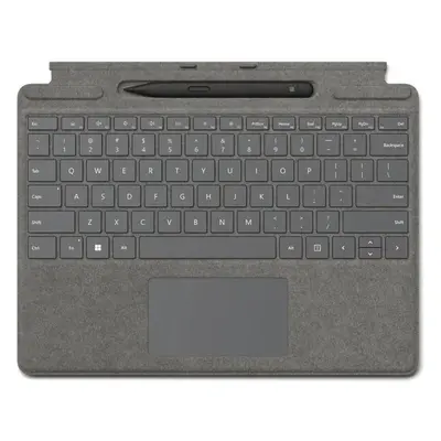 Klávesnice Microsoft Surface Pro X/Pro 8/Pro 9 Signature Keyboard + Pen Platinum ENG