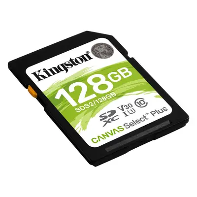 Paměťová karta Kingston SDXC 128GB Canvas Select Plus