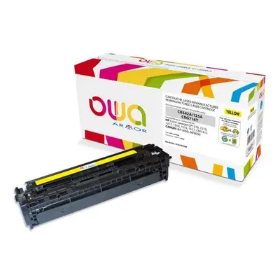 OWA Armor toner kompatibilní s HP CB542A, 1400st, žlutá/yellow