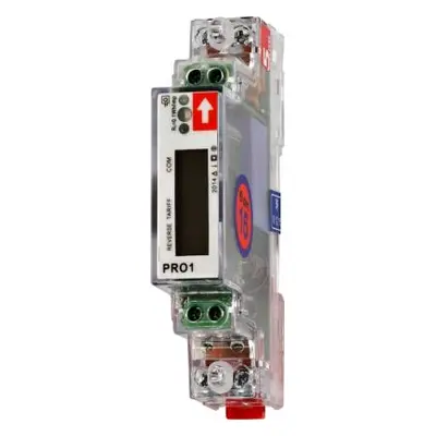 Elektroměr PRO1-Mod 0,25-45A ModBus MID, přímé měření do 45A