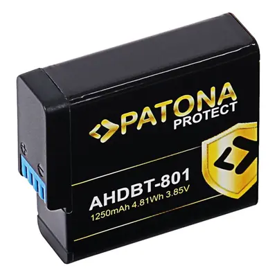 Baterie pro fotoaparát PATONA pro GoPro Hero 5/6/7/8 1250mAh Li-Ion Protect