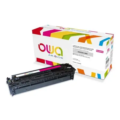 OWA Armor toner kompatibilní s HP CE323A, 1300st, červená/magenta