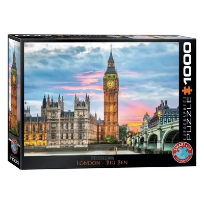 EUROGRAPHICS Puzzle Londýn - Big Ben 1000 dílků